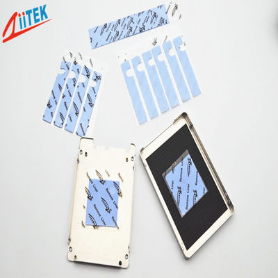 ورق لاستیکی سیلیکونی TIF100-20-05U ورق لاستیکی سیلیکونی 2.0 W/mK آبی با چسبندگی طبیعی 2.0 W/mK آبی