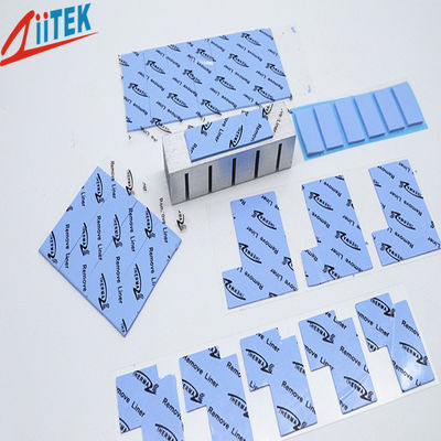 BLUE 3.2W / mK Thermally Gap Filler پد سیلیکون با 40 SHORE00، Tem: -50 تا 200 ℃
