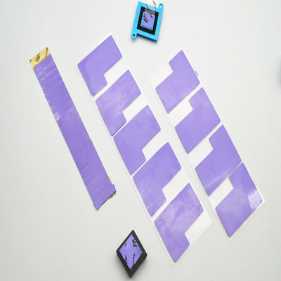 LED Heat Sinking Housing Thermal Conductive Pad 4.7 W/MK For Uneven Surfaces Low Stress Applications