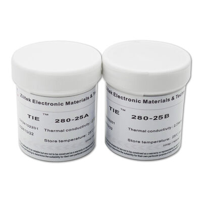 2.5W/MK ترکیب پوتینگ اپوکسی رسانای گرما با ویسکوزیته پایین -40°C-160°C دمای کار