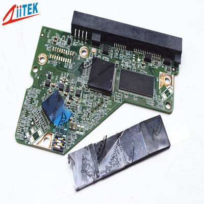 پد عایق سیلیکونی حرارتی برای خنک‌کننده GPU CPU با ضخامت 0.5MM-5.0MM و مقاومت حرارتی کم