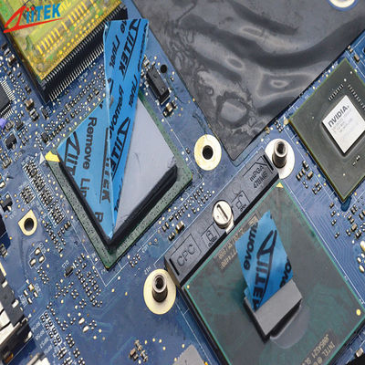 مواد رابط حرارتی انتقال حرارت مواد سیلیکونی رسانای حرارتی پد پرکننده شکاف حرارتی برای PCB