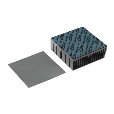 2W کارخانه با کیفیت بالا عمده فروشی سفارشی پد حرارتی پرکننده شکاف حرارتی ورق عایق پد سیلیکونی برای LED CPU GPU MOS